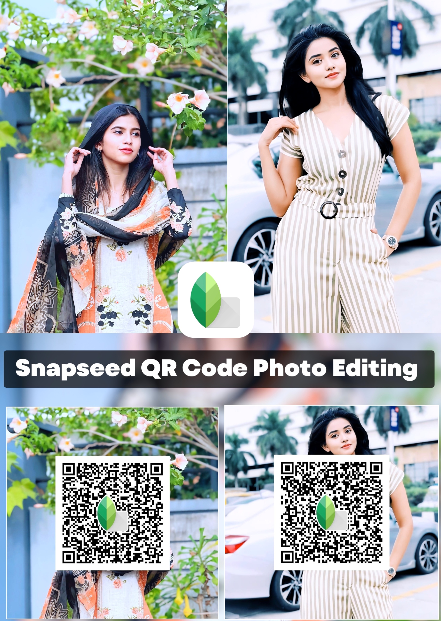 Snapseed QR Code Photo Editing
