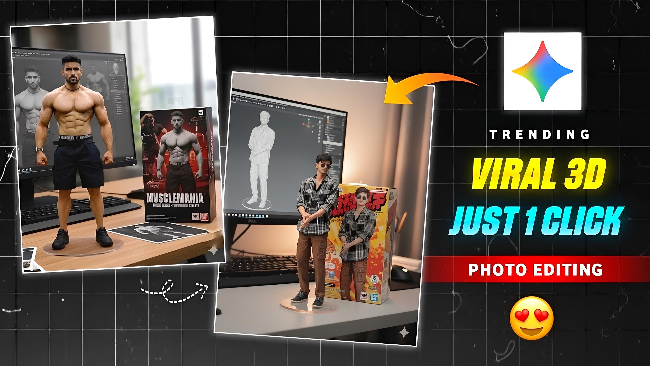 Instagram 3D AI Figure Photo Generator – Create Viral Photo
