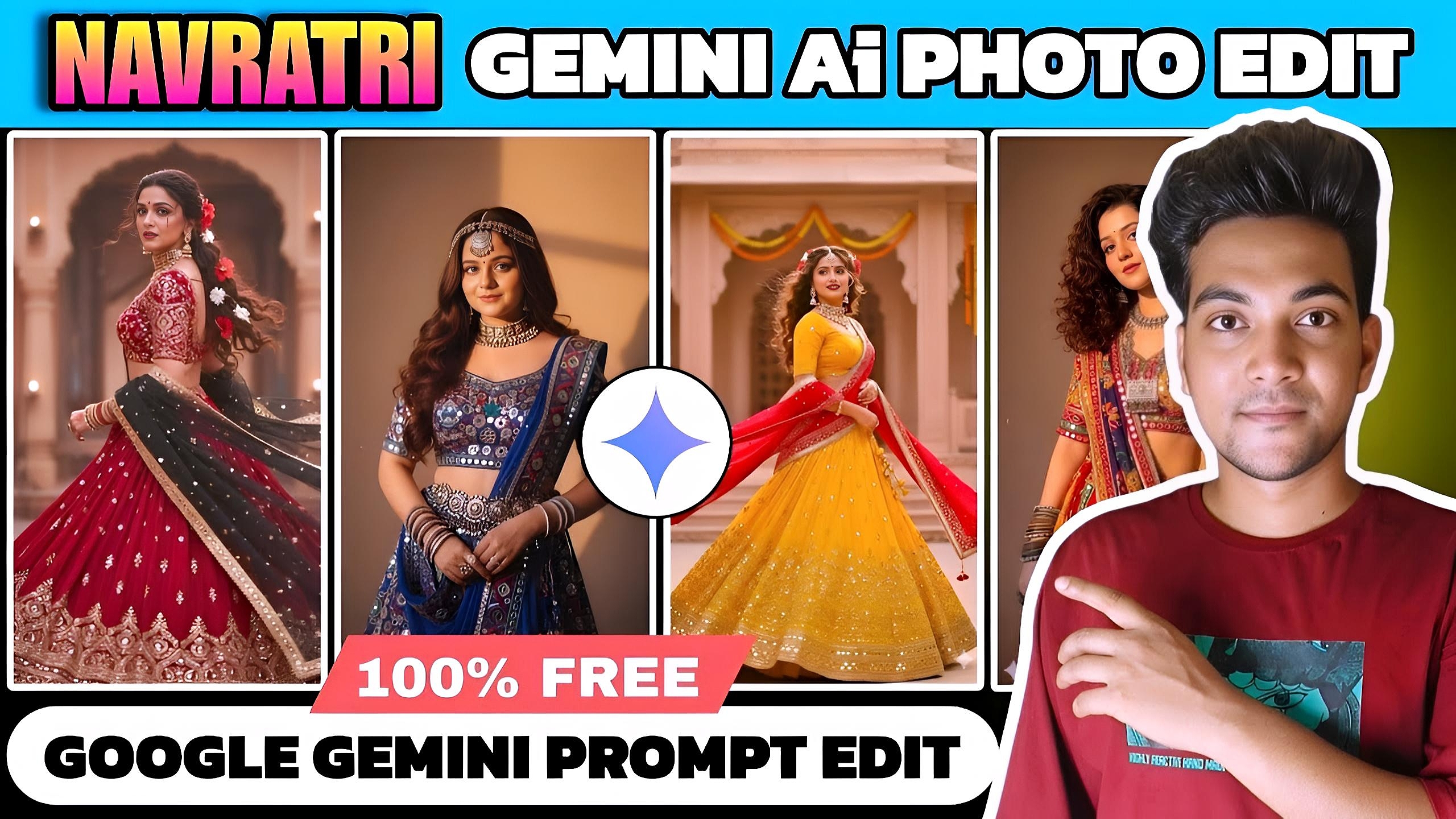 Google Gemini Navratri AI Photo Editing Prompt